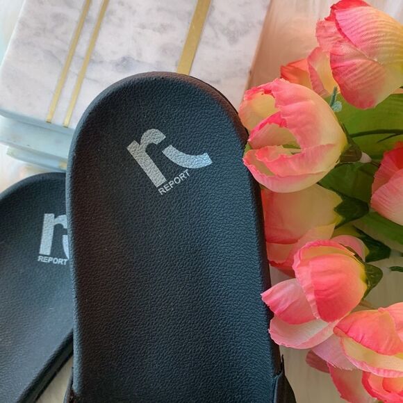 Report Satin Frills Over Slides - Picture 3 of 5